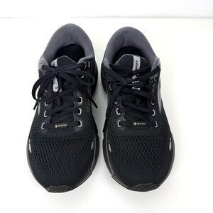 Brooks Ghost 15 GTX Black Athletic Women's Shoes Waterproof GORE-TEX